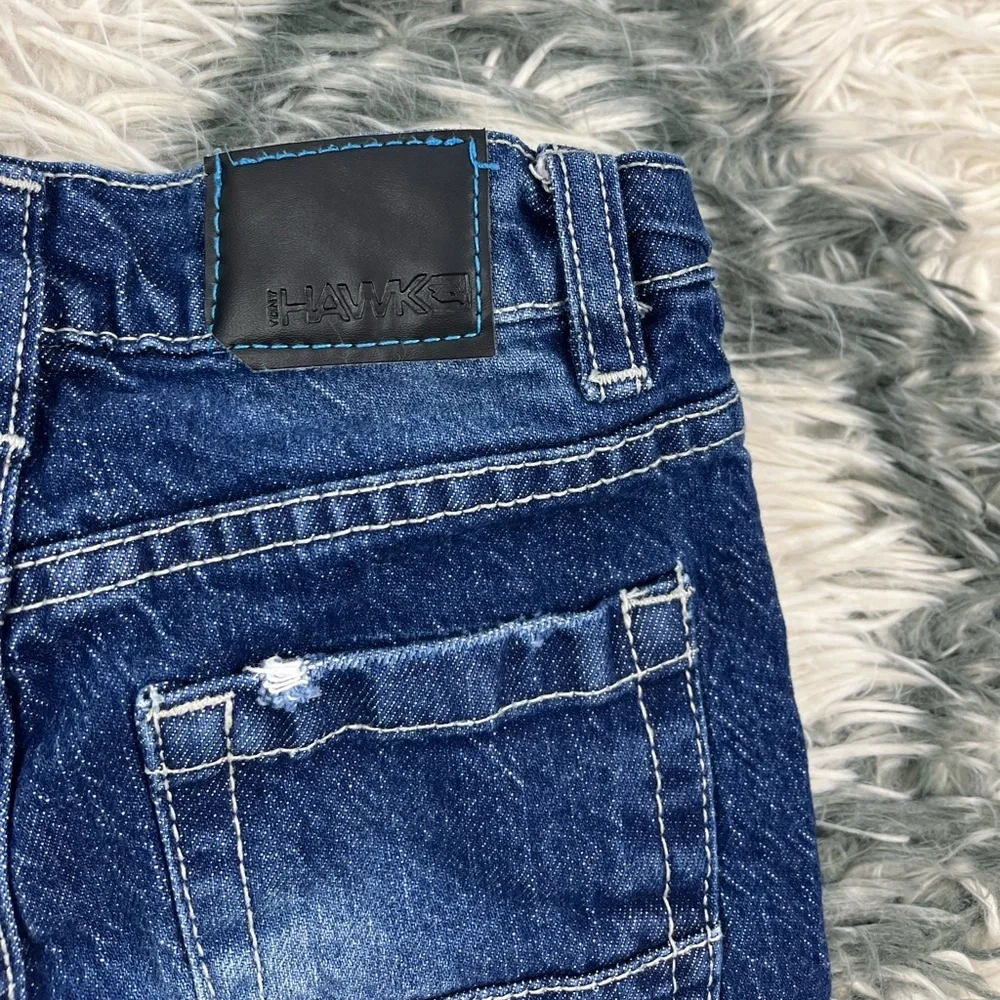 Tony Hawk Kids Boys Distressed Jean Shorts Size 5